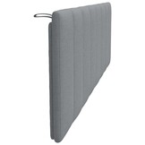 vidaXL Hoofdbordkussen 160cm Stof Lichtgrijs - 34% Korting