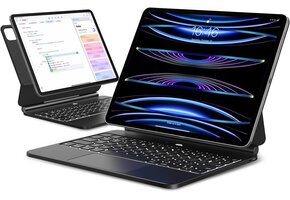 Tablethoes met Toetsenbord voor iPad Pro 12,9" - 69% Korting