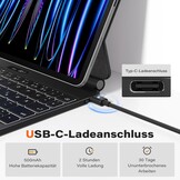 Tablethoes met Toetsenbord iPad Pro 12.9" - 66% Korting!