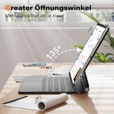 Tablethoes met Toetsenbord iPad Pro 12.9" - 66% Korting!