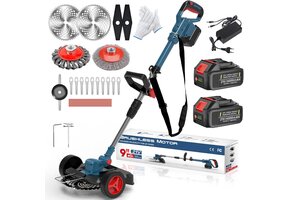 Accu Grastrimmer met 2 Accu's - 54% Korting