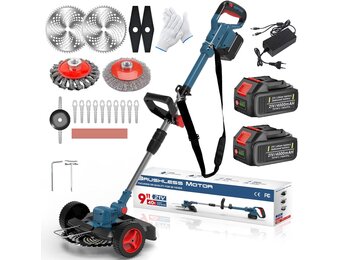 Accu Grastrimmer met 2 Accu's - 54% Korting
