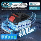 Accu Grastrimmer met 2 Accu's - 54% Korting