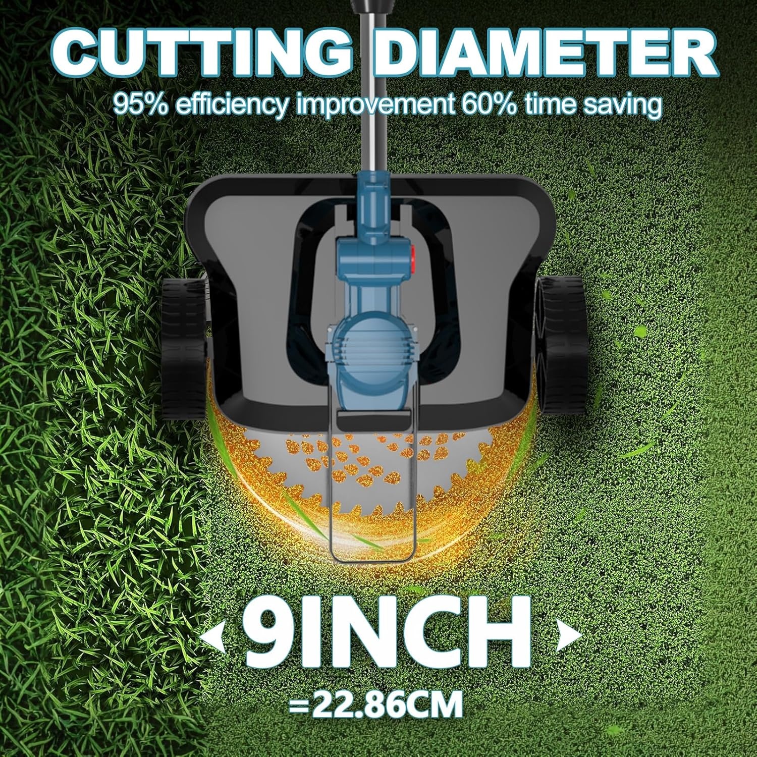 Accu Grastrimmer met 2 Accu's - 54% Korting
