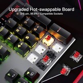 Redragon K556 PRO Draadloos Gaming Toetsenbord - 29% Korting