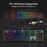Redragon K556 PRO Draadloos Gaming Toetsenbord - 29% Korting