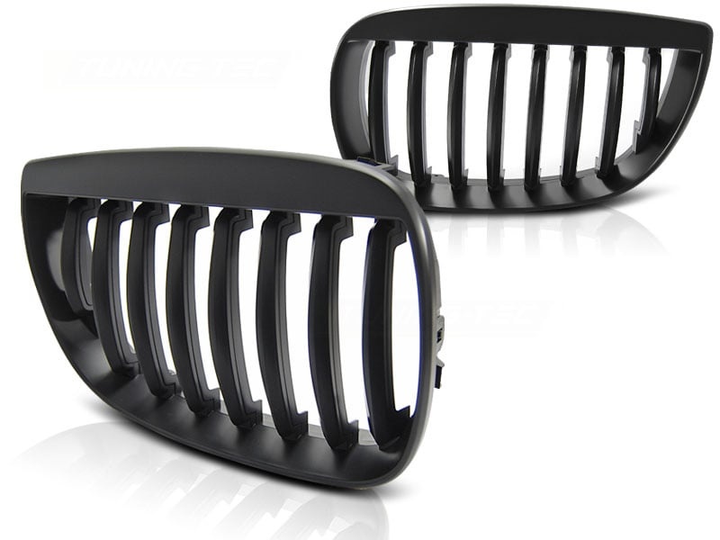 Voorgrill Mat Zwart BMW E87 E81 (2004-2007) - 55% Korting!