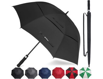 ACEIken Golf Paraplu Winddicht Extra Groot 157/173/183 cm Dubbele Canopy Automatisch Open