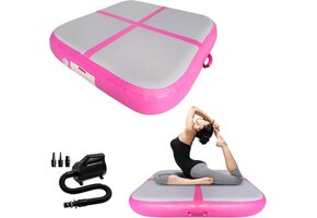 Opblaasbaar Gymblok PVC 100x60x10cm - 36% Korting!
