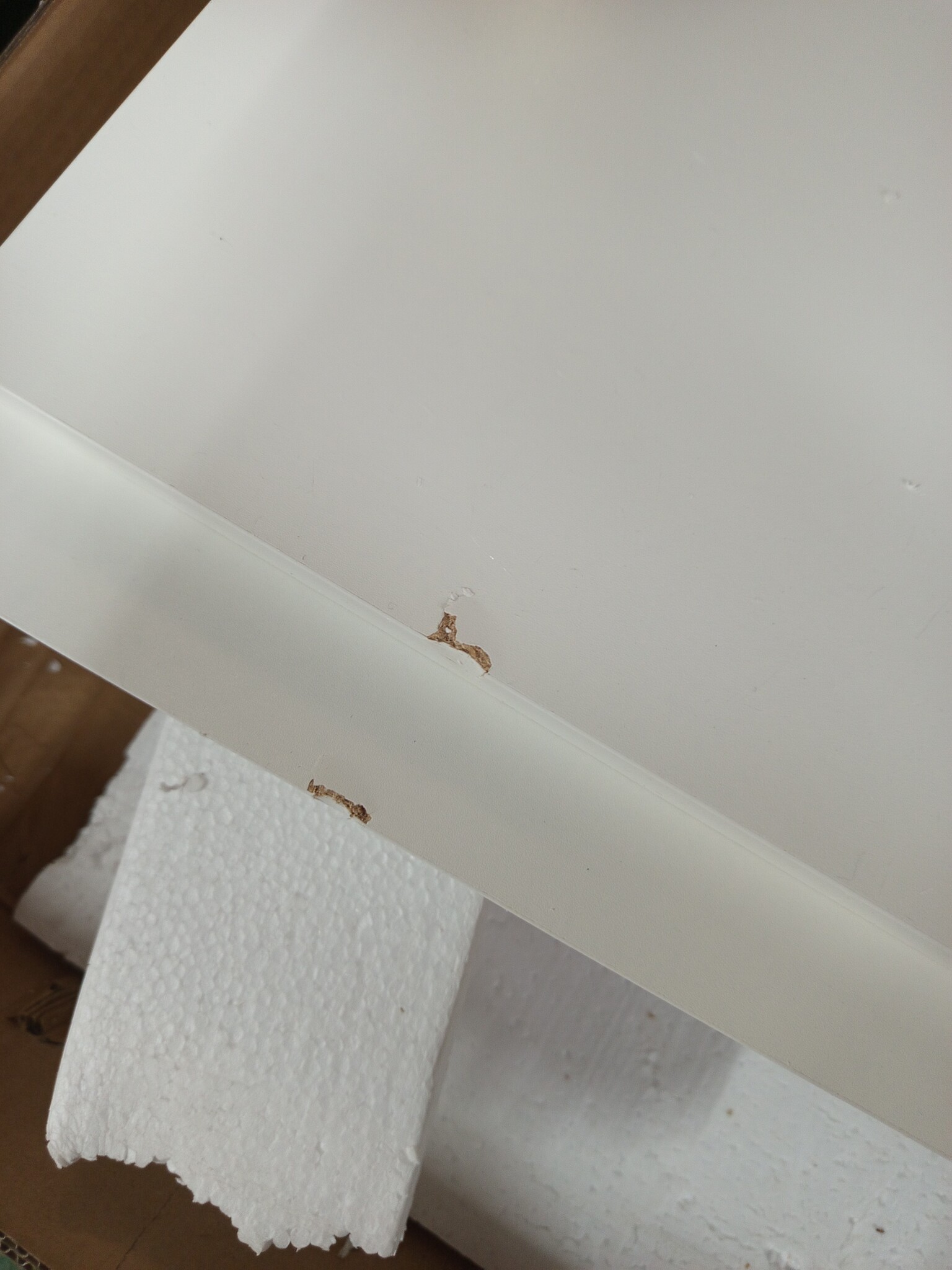 vidaXL Eettafel 140x80x75 cm wit