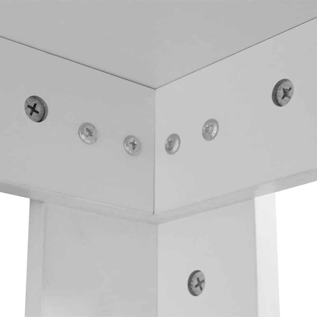 Eettafel 140x80x75 cm Wit | 73% Korting