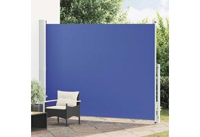 vidaXL Uittrekbaar Tuinscherm 220x300 cm Blauw - 41% Korting