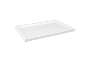 vidaXL Douchebak Wit ABS 80x110cm - 41% Korting!