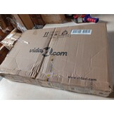vidaXL Hoofdbordkussen 140 cm fluweel donkergrijs