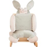 Nattou Schommeldier van Cappuccino de ezel, 10 tot 36 maanden, 60 x 36 x 50 cm, Cappuccino, beige, 211505