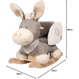 Nattou Schommeldier van Cappuccino de ezel, 10 tot 36 maanden, 60 x 36 x 50 cm, Cappuccino, beige, 211505