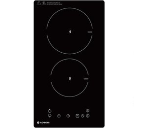 Keramische inbouw kookplaat 2 kookzones Domino
