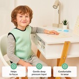 Gewichtsvest voor kinderen | Diepe Drukvesten | ADHD-hulpmiddelen voor kinderen | Autisme sensorische kleding | Verstelbaar verzwaringsvest | Gewogen compressievest | Zorg voor een veilig gevoel