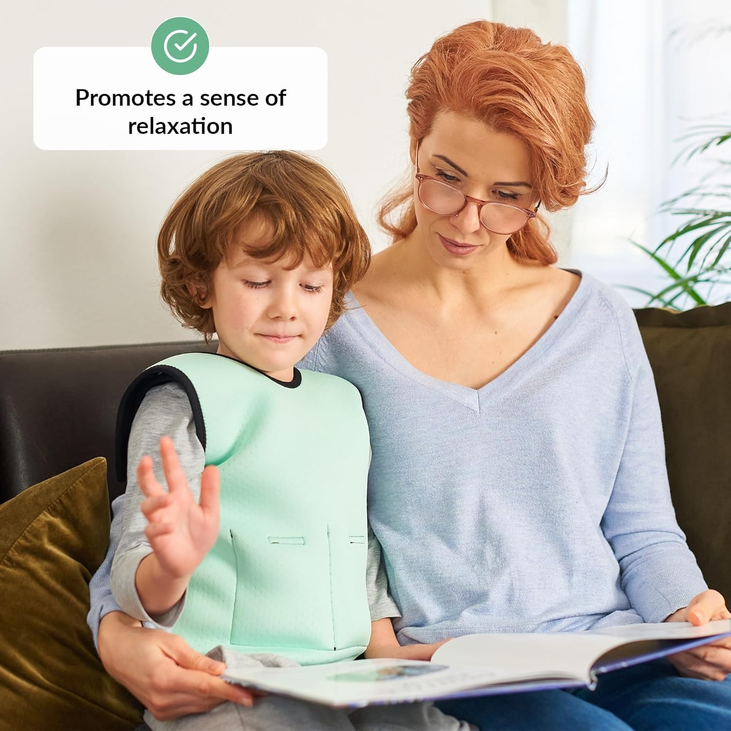Gewichtsvest voor kinderen | Diepe Drukvesten | ADHD-hulpmiddelen voor kinderen | Autisme sensorische kleding | Verstelbaar verzwaringsvest | Gewogen compressievest | Zorg voor een veilig gevoel