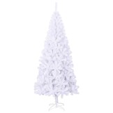 Witte Kunstkerstboom 180 cm met Standaard - 58% Korting!