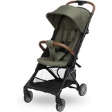 Bebeconfort Zephir, compacte babykinderwagen, 0-4 jaar (max. 22 kg), lichtgewicht reiskinderwagen (5.6 kg), geschikt voor in vliegtuigcabine, vlakke ligstand en kantelbaar, opbergmand, Mineral Green