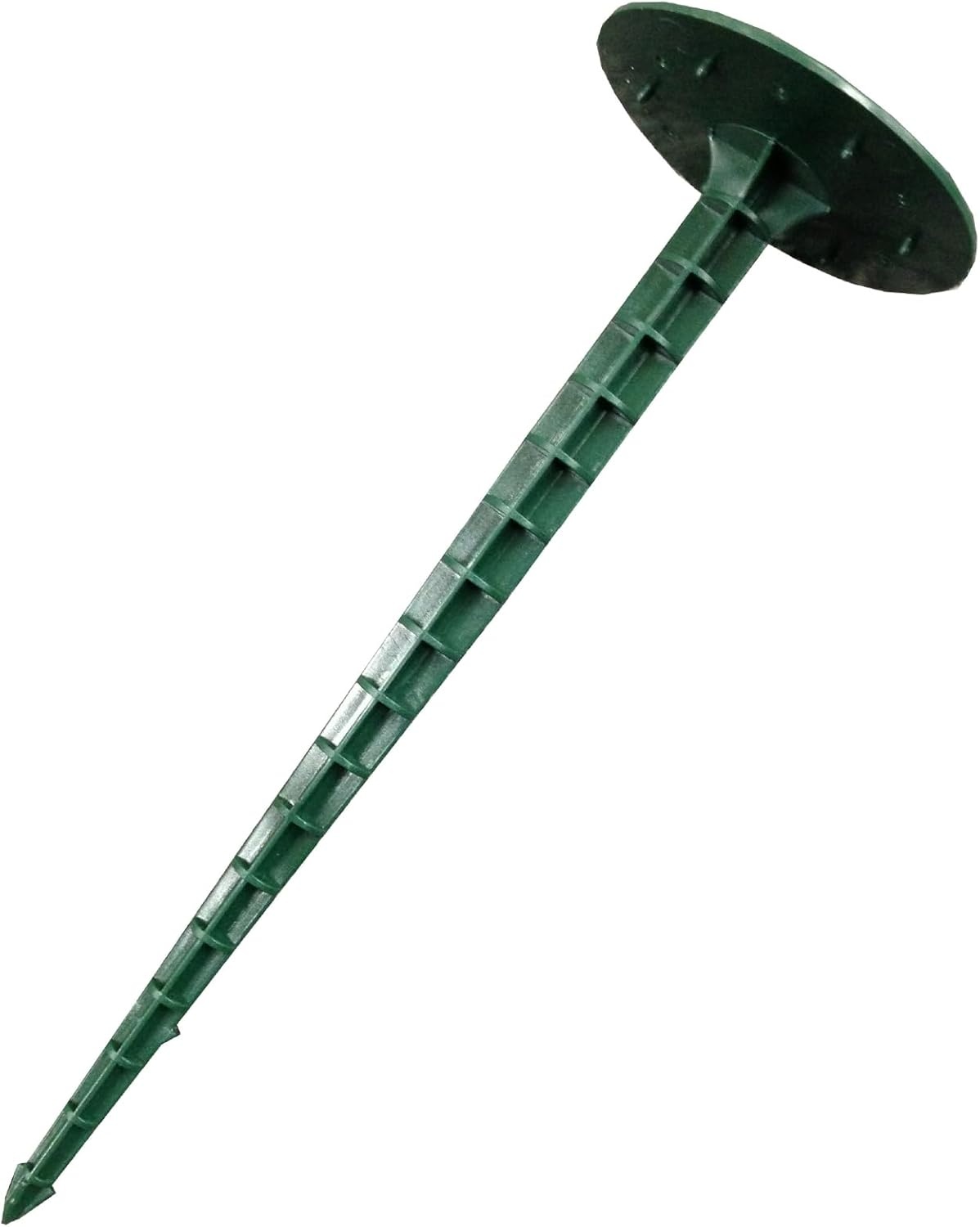Set met 50 vloerspijkers 18 cm - voor bevestiging van afdekzeilen - haringen voor mulchvlies - kleur donkergroen