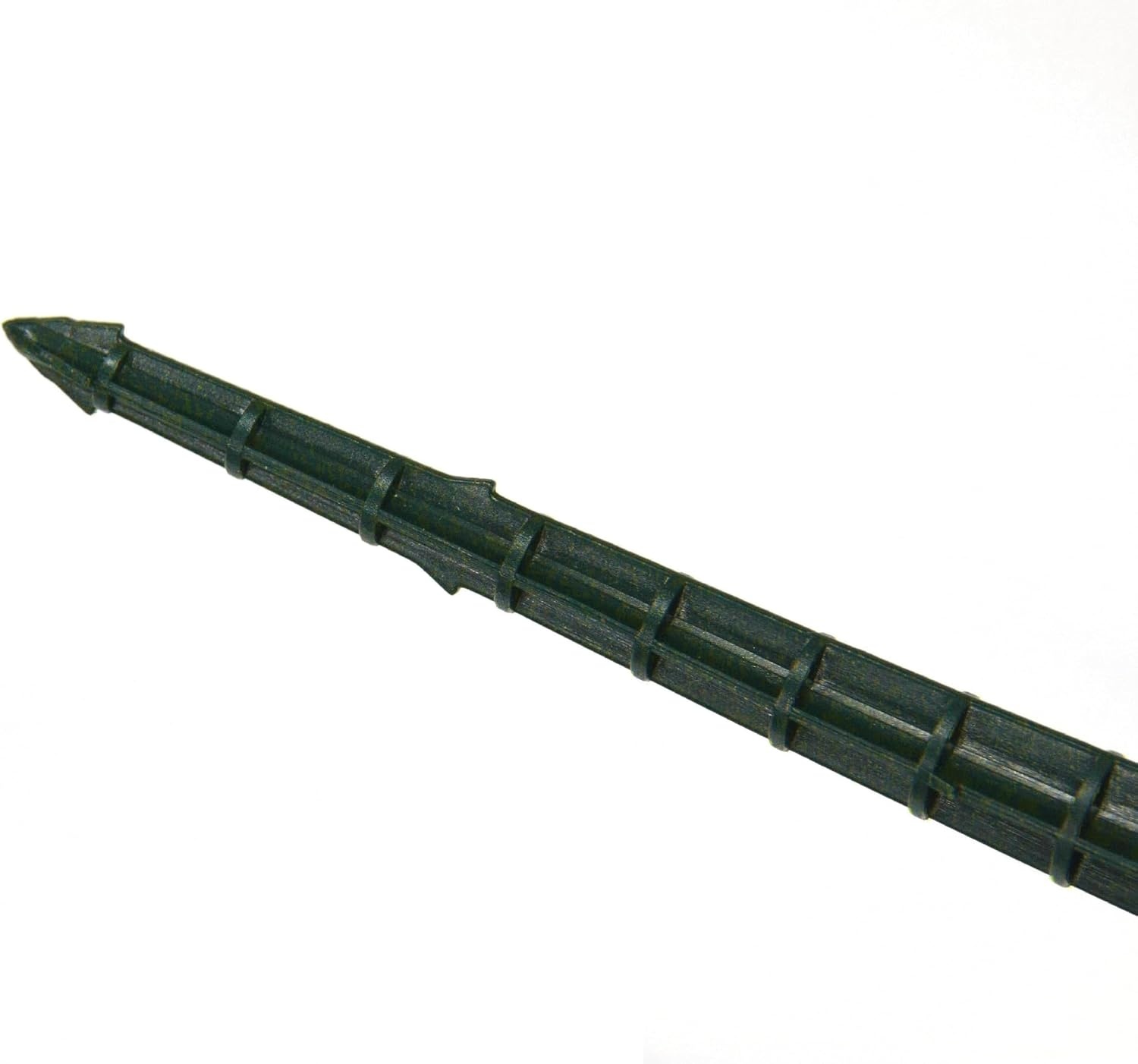 Set met 50 vloerspijkers 18 cm - voor bevestiging van afdekzeilen - haringen voor mulchvlies - kleur donkergroen