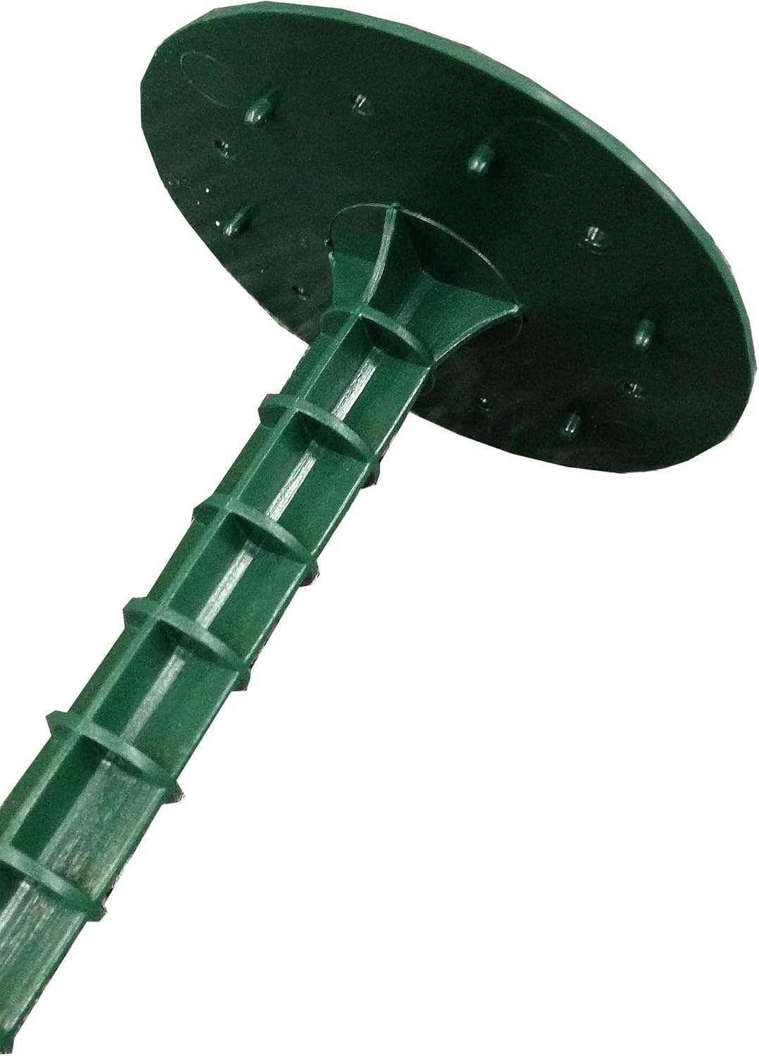 Set met 50 vloerspijkers 18 cm - voor bevestiging van afdekzeilen - haringen voor mulchvlies - kleur donkergroen