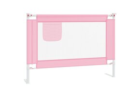 vidaXL Bedhekje Peuter 90x25 cm Roze - 45% Korting!