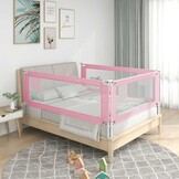 vidaXL Bedhekje Peuter 90x25 cm Roze - 59% Korting!