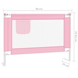vidaXL Bedhekje Peuter 90x25 cm Roze - 59% Korting!