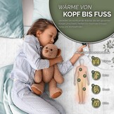 Elektrisch warmteonderbed 150x80 cm, 3 temperatuurstanden, automatische uitschakeling, zacht fleece