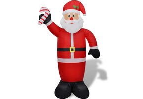 vidaXL Opblaasbare Kerstman 240 cm - 45% Korting