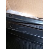 vidaXL Tweezitsbank 120 cm fluweel donkergrijs