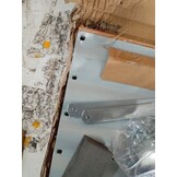 vidaXL Verhoogde plantenbak 195 x 50 x 36 cm Gegalvaniseerd staal