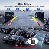 Retourtje: Draadloos CarPlay/Android Auto Scherm (9.26") + Camera - 47% Korting