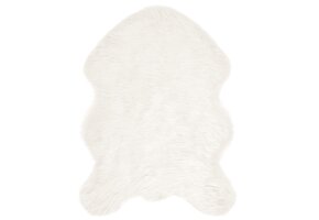 VidaXL Nepleer Schapenvacht Tapijt Wit 80x120cm - 49% Korting!