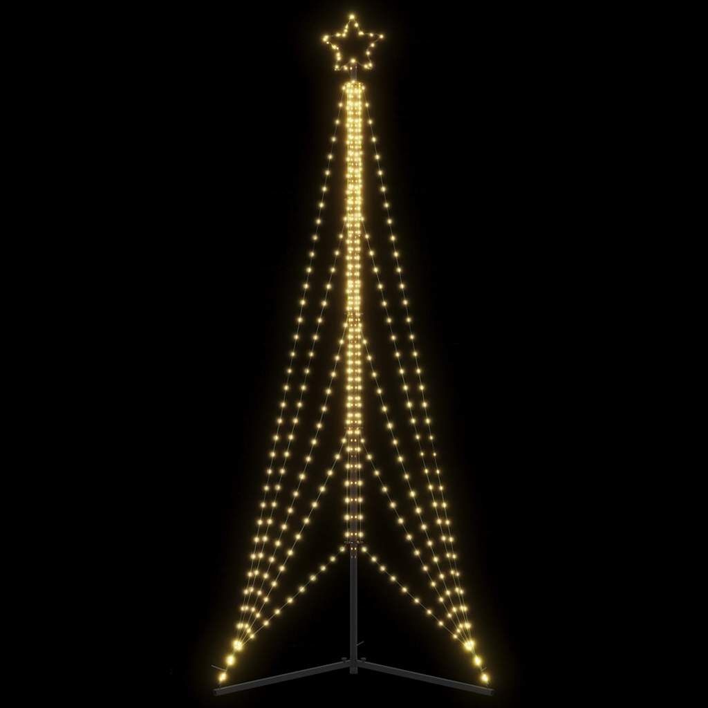 vidaXL LED Kerstboom Warm Wit 302 cm - 52% Korting