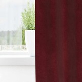 vidaXL Gordijnen met gordijnen 2 pcs Wijnrood 140 x 245 cm Fluweel