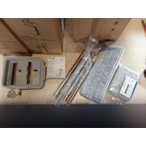 JOYMOOP Dweil Mop Set met Emmer en Wringer voor Thuis, Platte Vloer Mop en Emmersysteem, Moppen voor Vloerreiniging en Wandreiniger, met 3 Wasbare Microvezel Moppads