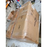 vidaXL Fauteuil verstelbaar stof taupe