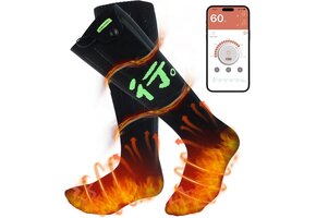 Oplaadbare Elektrische Voetwarmers - 4 standen & App Bediening - 35% Korting