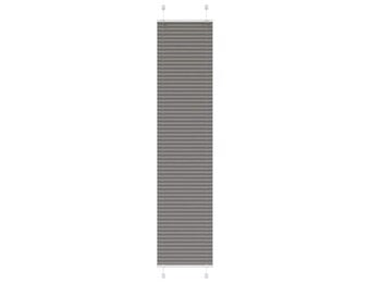 Antraciet Plissé Gordijn 50x200 cm - 68% Korting