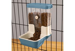 Voederautomaat Konijn & Vogel 800ml - Blauw (34% Korting!)