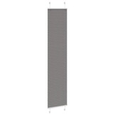 Antraciet Plissé Gordijn 50x200 cm - 68% Korting