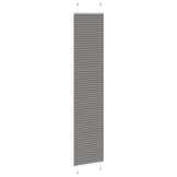 Antraciet Plissé Gordijn 50x200 cm - 68% Korting