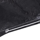 Tuinmeubel-/barbecuehoes met 6 oogjes 170x90x60 cm - 54% Korting!