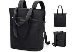 Laptoptas Dames 16" Zwart (2-in-1) - 29% Korting!