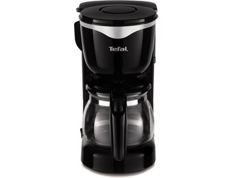 Tefal Koffiezetapparaat Zwart - 58% Korting!