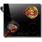 Inductiekookplaat 60cm Zwart - 4 Zones - 37% Korting!